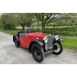 1935 Austin Seven 'Nippy' Evocation A 'labour of love' built using a genuine Austin body