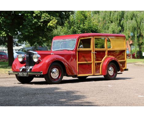 Registration No: PXS 797 Chassis No: 20853 MOT: Exempt • Shooting Brake coachwork by Reeve &amp; Kenning of Chesterfield • Su