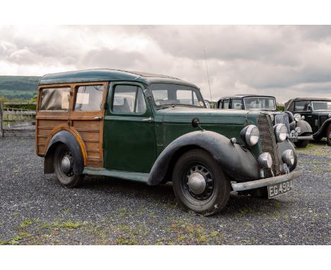 Registration No: EG 4984 Chassis No: 7002307 MOT: Exempt • Part of the collection since 1988 • Very rare pre-WW2 light commer
