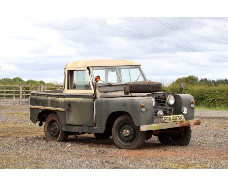 Registration No: SFM 443K Chassis No: 24118646B MOT: Exempt • Off the road for forty years • In service with the British Arme