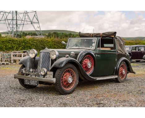 Registration No: EU 6160 Chassis No: 32436 MOT: Exempt Part of the collection since at least the late 1970s (if not earlier)R