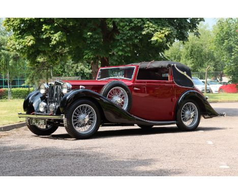 Registration No: FLJ 518 Chassis No: VA2401S MOT: Exempt • Rare Drophead Coupe with coachwork by Salmons Tickford • Subject t