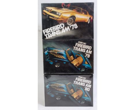 M.P.C/Pontiac Dealership 1.25 scale Promotional issue Prepainted plastic kits, P7871 1978 Pontiac Firebird Trans Am 6.6 Ltr i