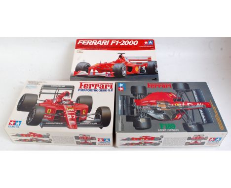 TAMIYA 1.20 scale Formula 1 plastic kit group, 2023 1989 Ferrari F189 (Early version) #27 N.Mansell, 2024 1989 Ferrari F189 P