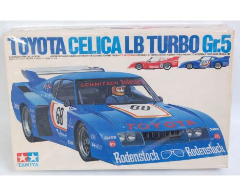 TAMIYA 1.20 scale plastic kit, GC2009 Toyota Celica LB Turbo ‘Rodenstock’ Red or Blue 1977 Grp.5 #1/#56/#68 inc Super Detaile