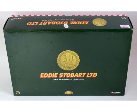 A Corgi Toys No. 76901 Eddie Stobart Ltd 30th Anniversary gift set, appears as issued in the original packed box