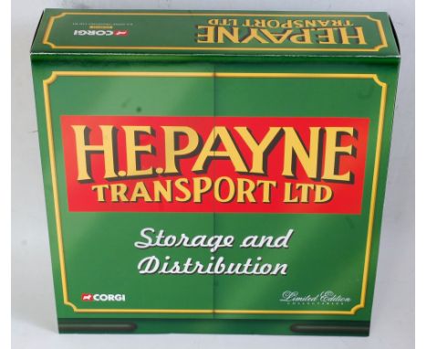 A Corgi Toys No. CC99147 HE Payne Transport Ltd storage and distribution gift set, appears as issued in the original polystyr