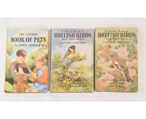 Assorted Ladybird books, a silver and enamel part dressing table set, two Schweppes crates, cameras, Airfix, Hilda Trefusis, 