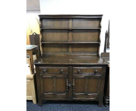 An Ercol oak dresser 
