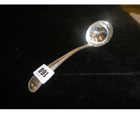 HM SILVER SAUCE LADLE