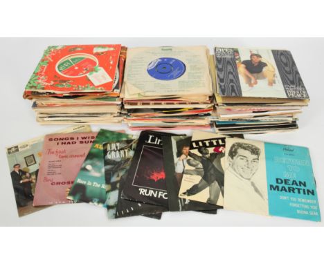 A collection of Popular Artists from 1950's to 1970's 7" Singles. Artists include: Barbara Dickson, Frank Sinatra, Foster And
