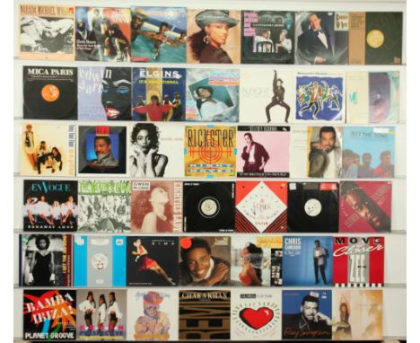 A collection of Pop/R&amp;B/Funk/Soul LPs and 12" to include artists; Janet Jackson, Jennifer Holliday, Edwin Starr, The Jack