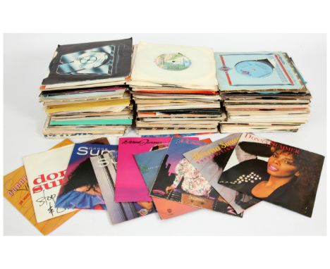 A collection of mainly 1970's Funk, Soul and Disco 7" Singles. Includes artists: Barry White, Billy Ocean, Bill Withers, Eart