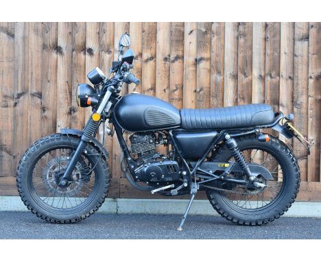 2017 Mutt Mongrel QM125-2X 125cc motorcycle, registration number VE67 AXY, with V5c, MOT expires 14/04/2023, purchased new by