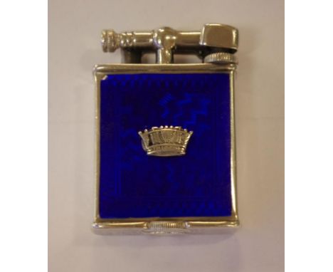 Parker Beacon (Dunhill) silver lighter hallmarked London 1936 (Parker Pipe Co), 5cm high approx, Parker Pipe Co was a subsidi