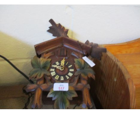 MODERN WALL MOUNTED CUCKOO CLOCK 