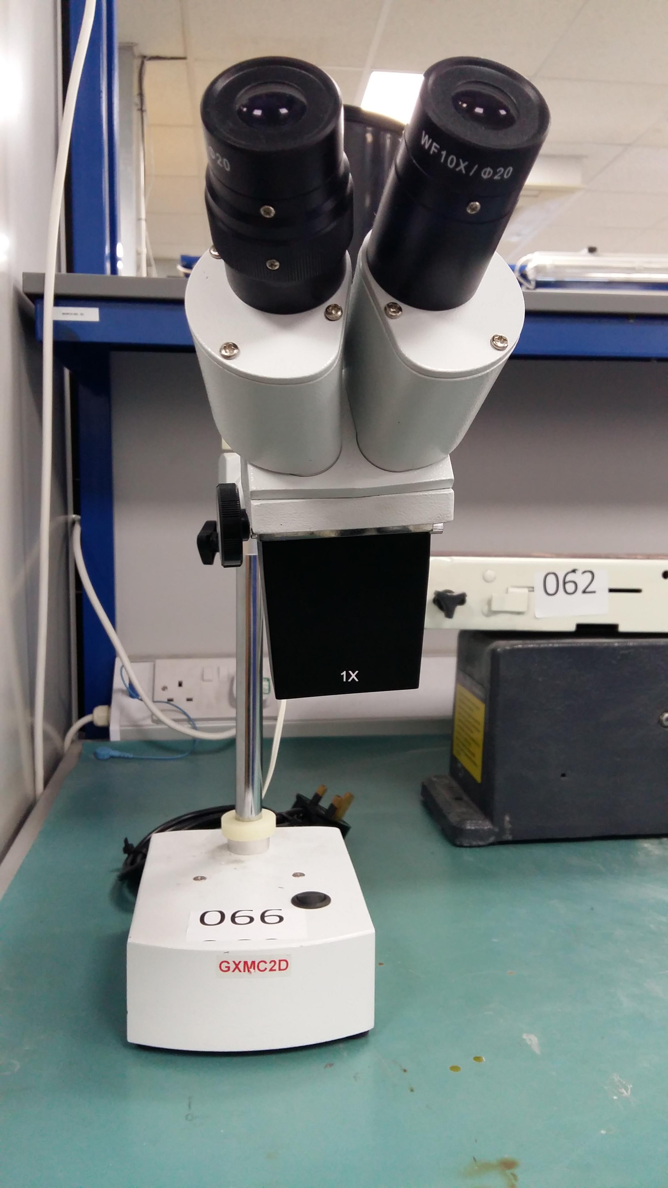 GX Microscopes GXMC 2D stereo microscope with light source