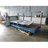 ADVANCE 4000 LB, 4' X 8' SCISSORLIFT W/ END BUMP & ROLL
