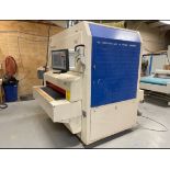 HEESEMAN MFA 6 3 HEAD 52" WIDE BELT SANDER, (2) BELT, (1) CLEANER BRUSH, WOODS VFD, DRO, 480V (