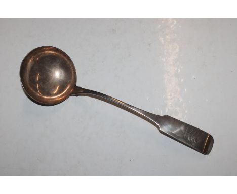 A Dublin silver ladle, approx. 6oz (233gms) 1808 makers mark J.P.