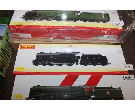 A Hornby LMS Royal Scot "Royal Army Service Corps No.6126" locomotive boxed