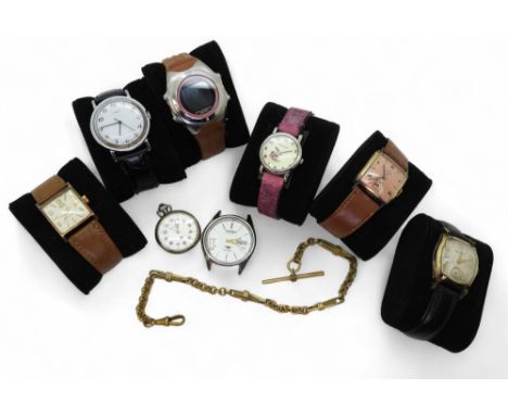 A collection of wristwatches, to include models marked&nbsp;Elgin,&nbsp;Waltham, Timex, Smiths, RipCurl, together with a vint