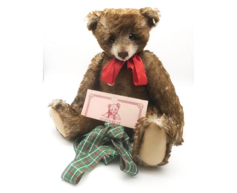 A Steiff 1926 65cm limited edition teddy bear, retaining original box and certificate of authenticity, no. 4,208 of 5,000 Con