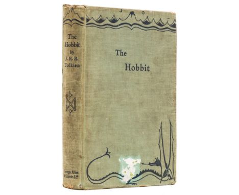 Tolkien (J.R.R.) The Hobbit, first edition, first impression, frontispiece, one plate and 8 illustrations, including 7 full-p