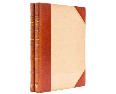 Golden Cockerel Press.- Lawrence (T.E.) Crusader Castles, 2 vol., one of 1000 copies, this copy unnumbered, titles in red, pl