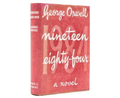 Orwell (George) Nineteen Eighty-Four, first edition, light spotting to endpapers and occasionally elsewhere, original cloth, 