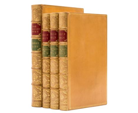 [Evans (Mary Ann)], "George Eliot". Felix Holt, 3 vol., 1866; The Spanish Gypsy, 1868, first editions, half-titles, uniformly