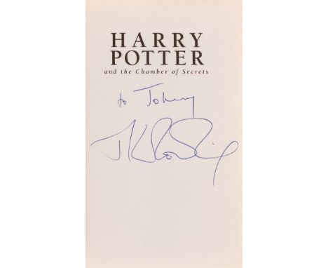 Rowling (J.K.) The Harry Potter Gift Set, 2 vol., comprising Harry Potter and the Philosopher's Stone, fourth printing, signe