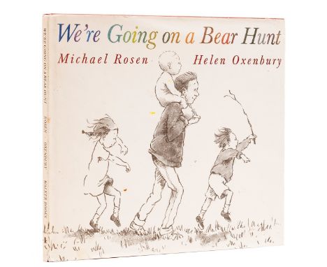 Rosen (Michael) We're Going On a Bear Hunt, first edition, signed by the author on title, illustrations by Helen Oxenbury, ti