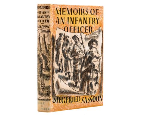 Sassoon (Siegfried) Memoirs of an Infantry Officer, first illustrated edition, one of 320 copies signed by the author and art