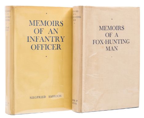 *** Please note, the description of this lot has changed ***Sassoon (Siegfried) Memoirs of a Fox-Hunting Man, first edition, 