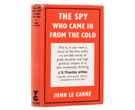 Le Carré (John) The Spy Who Came in From the Cold, first edition, signed presentation inscription from the author "I send you