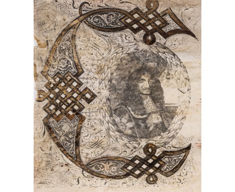 Norfolk, Irstead.- Charles II (King of England, Scotland, and Ireland, 1630-85) Charter, grant to Henry Negue of the rectory 