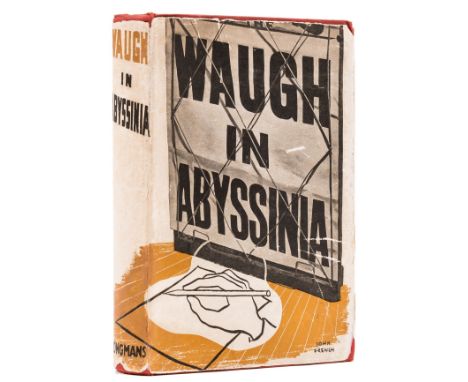 Waugh (Evelyn) Waugh in Abyssinia, first edition, abrasion to pastedowns, original cloth, slight shelf-lean, light bumping an