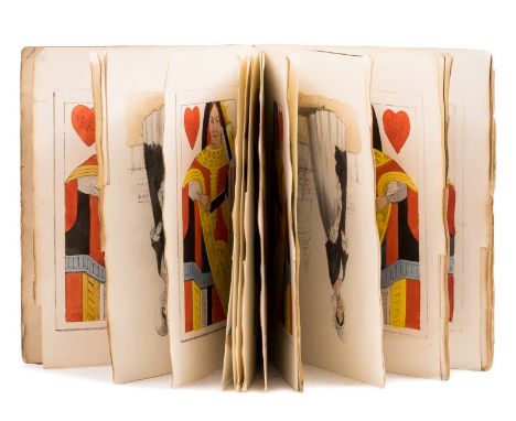 Conjuring.- "Magic Volume (The)!", 48ff. most with hand-colour lithographs on either side, printed instructions laid onto ins