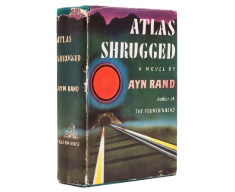 Rand (Ayn) Atlas Shrugged, first edition, original cloth, first issue dust-jacket with "10/75" code to front flap, price-clip