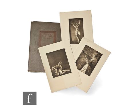 A collection of fifteen photogravures 'Studies from the Russian Ballet' by E O Hoppe, published by The Fine Art Society, Lond