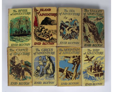 Blyton (Enid) - A collection of fifteen (15) 'The Adventure Series' books, to include The Sea of Adventure, 1st edition 1948,