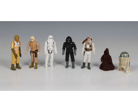 Star Wars Figures - 7 Vintage Figures, unboxed,