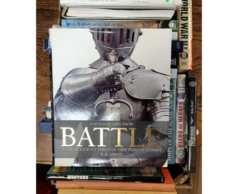 Grant (R G), Battle, and assorted military related books (3 boxes)  Provenance:&nbsp; From a West Country single owner large 