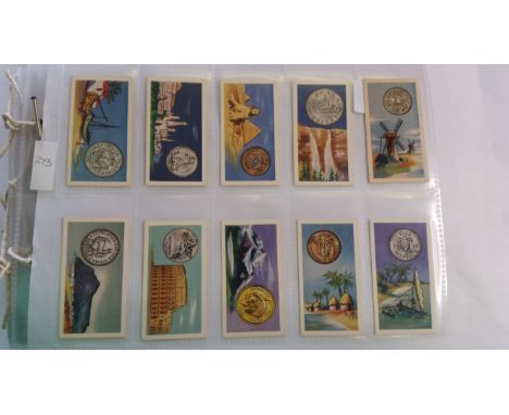 TRADE, complete (12+1), inc. Amaran Coins Of The World, Lifeguard British Butterflies; Barratt, Warriors, Fish And Bait; Auto