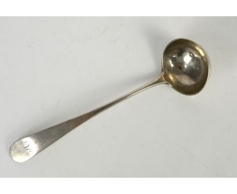 Scottish provincial silver ladle by Robert Keay of Perth circa 1795        Bruises to bowl. Marks and wear. 