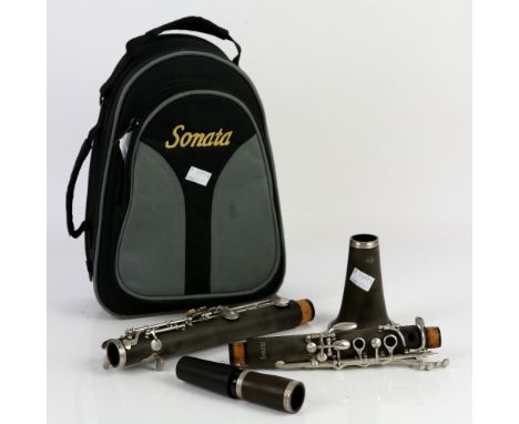 Sonata clarinet with case Sold on behalf of the Haven Foundation        