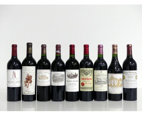 + VAT 9 bts Duclot Collection Bordeaux Prestige 2003  in polished owc with ind oc including 1 bottle of :- Ch. Latour, Pauill