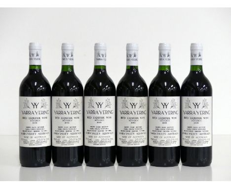 6 bts Yarra Yering Potsorts Red Liqueur Wine 2005 5 i.n, 1 vts