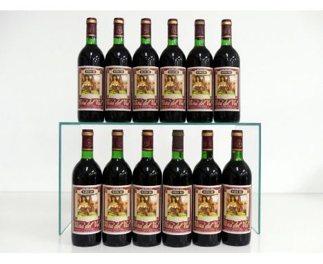 12 bts Viña del Val Fine Red Wine Reserva 1984 oc  Los Curros Valladolio vts